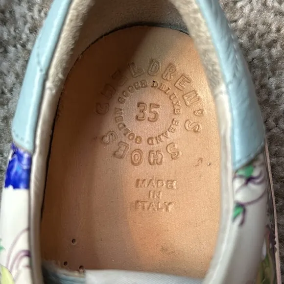 Golden Goose GGDB Children’s Shoes Deluxe Brand Size 35 - 3 Kids Sneakers AS IS