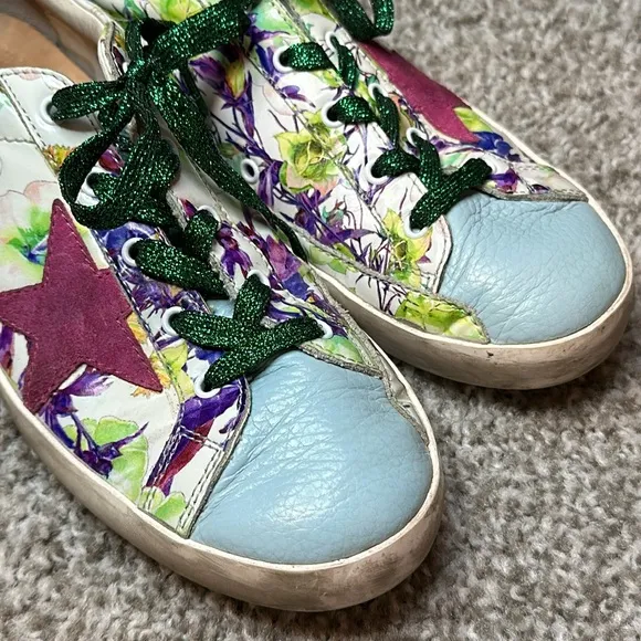 Golden Goose GGDB Children’s Shoes Deluxe Brand Size 35 - 3 Kids Sneakers AS IS