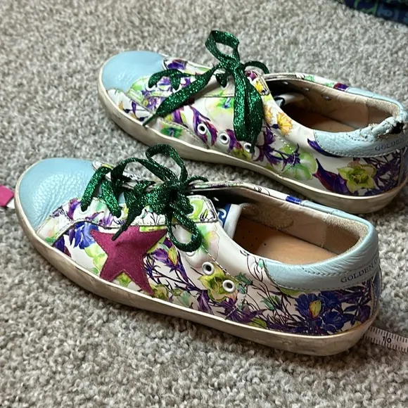 Golden Goose GGDB Children’s Shoes Deluxe Brand Size 35 - 3 Kids Sneakers AS IS