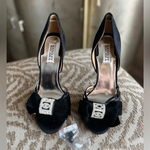 Gorgeous high satin heels dressy shoes
