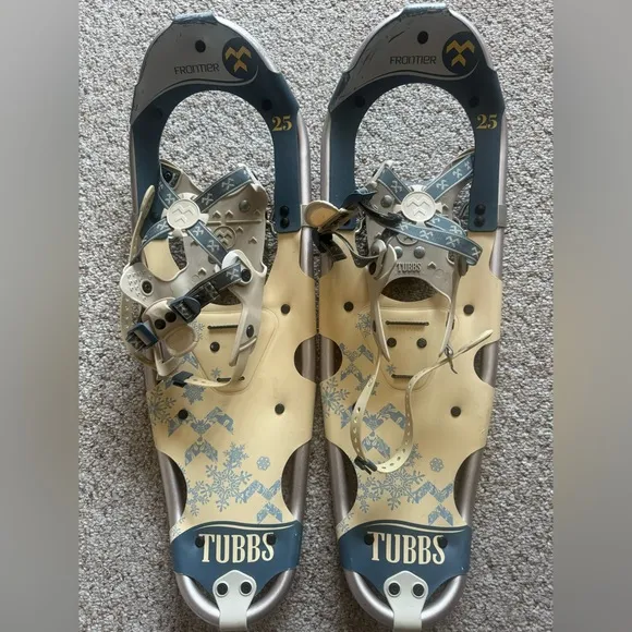 GUC TUBBS Unisex Frontier 21 Winter Outdoor Sport Adventure Snow Shoes 8x21 Tan