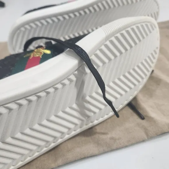 Gucci Womens Black Sneakers