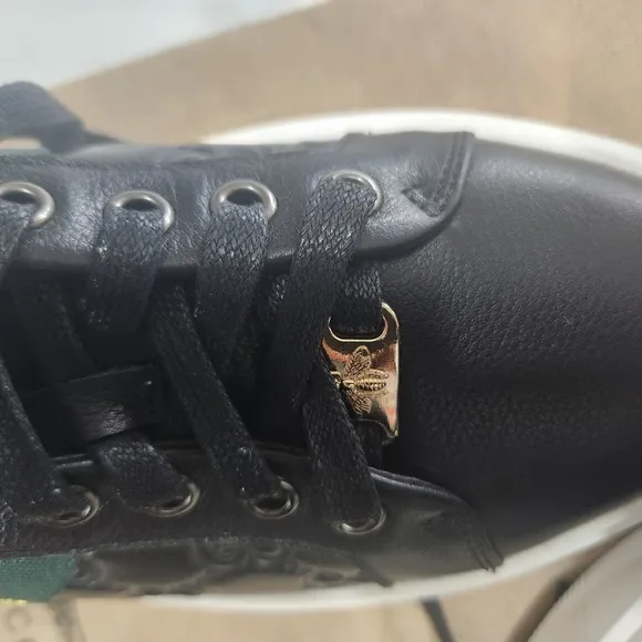 Gucci Womens Black Sneakers