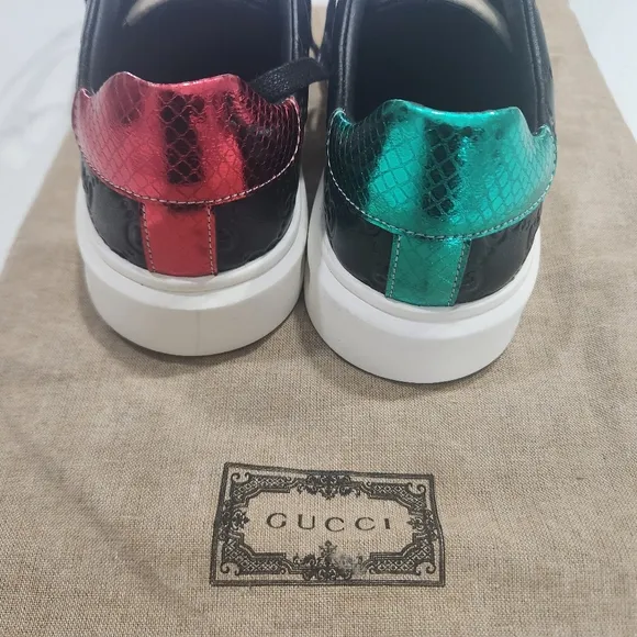 Gucci Womens Black Sneakers