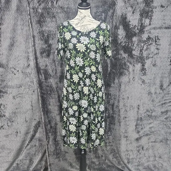 Gudrun Sjoden Dress Size S Floral Swedish Boho Quiet Luxury Designer Festival