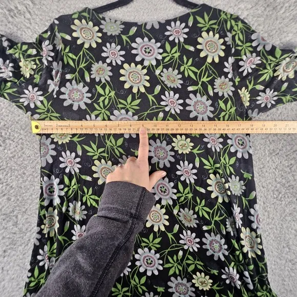 Gudrun Sjoden Dress Size S Floral Swedish Boho Quiet Luxury Designer Festival