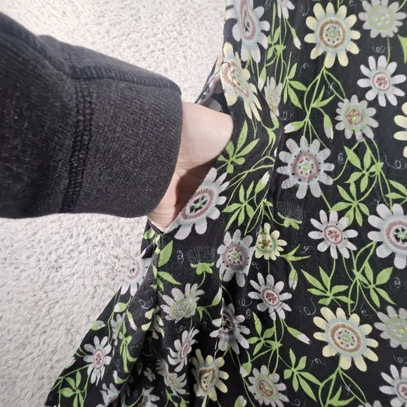 Gudrun Sjoden Dress Size S Floral Swedish Boho Quiet Luxury Designer Festival