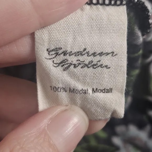 Gudrun Sjoden Dress Size S Floral Swedish Boho Quiet Luxury Designer Festival