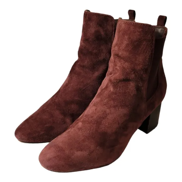 Guess By Marciano Ankle Boots/Size 8.5 Suede Leather Chukka Boots/90s Vintage