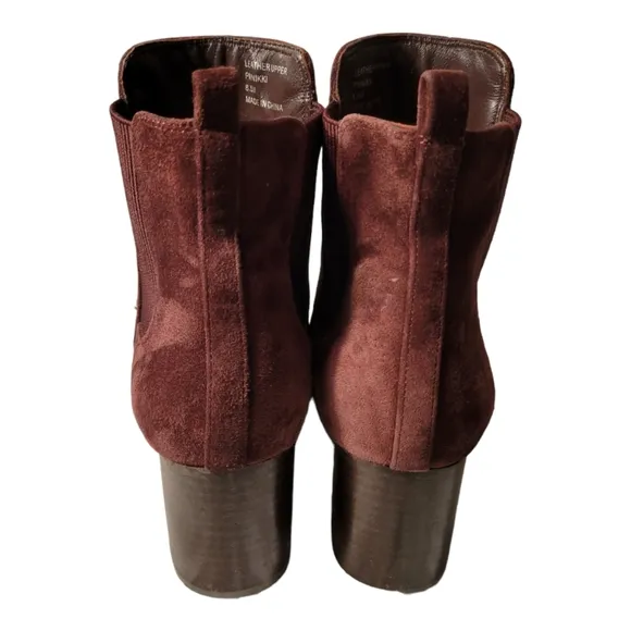 Guess By Marciano Ankle Boots/Size 8.5 Suede Leather Chukka Boots/90s Vintage