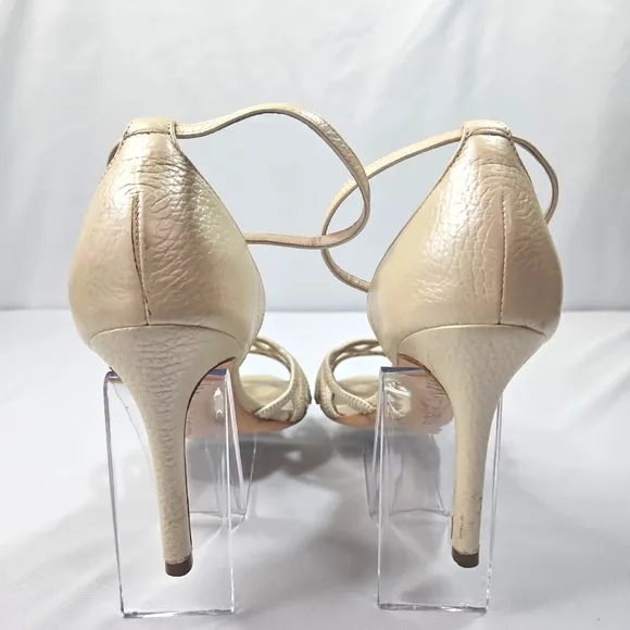 Guilhermina Cream Heels Size 7