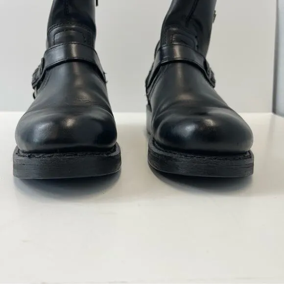 Harley-Davidson Mens Scout Black 7-Inch Leather Boots  8.5  8 1/2