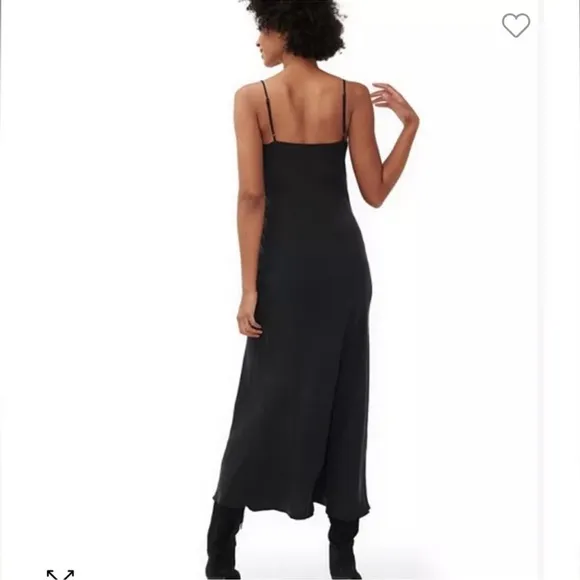 Hatch Collection Ricky Slip Maternity Midi Dress LightweightCurpo Minimalist