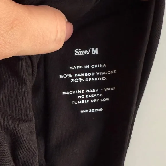 Hatch The Body Halter Dress Black Medium M Knee Length Casual Classic Minimalist