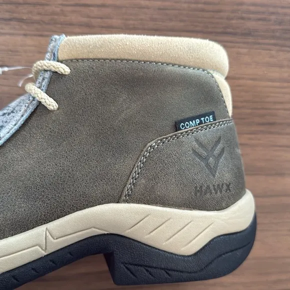 Hawx Women’s Tan and Gray Moccasins