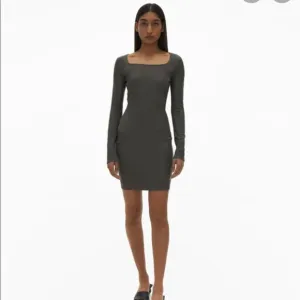 Helmut Lang Gala Knit Dress In Mudstone S