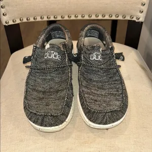Hey Dude Men's Wally Sox Black &amp; White Shoes
