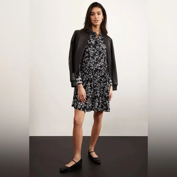 Hobbs London Limited Edition Victoria Printed Dress SZ 4 US 10 UK
