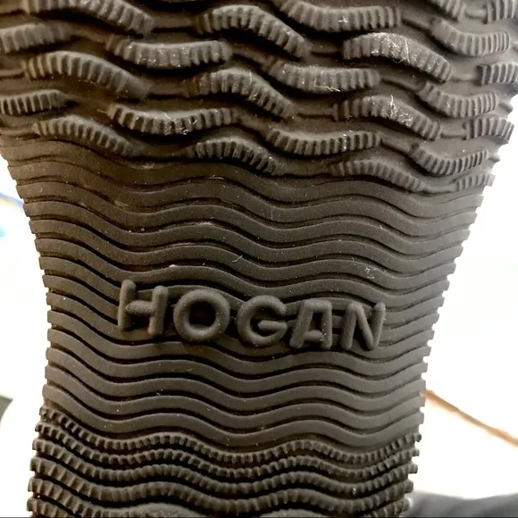 HOGAN TOD BLACK SUEDE INTERACTIVE SNEAKER EU36