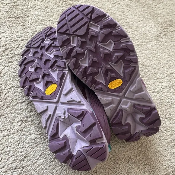 Hoka Anacapa Low GTX Women’s 8B Purple Vibram Hiking Shoes Outdoor Hoka One One