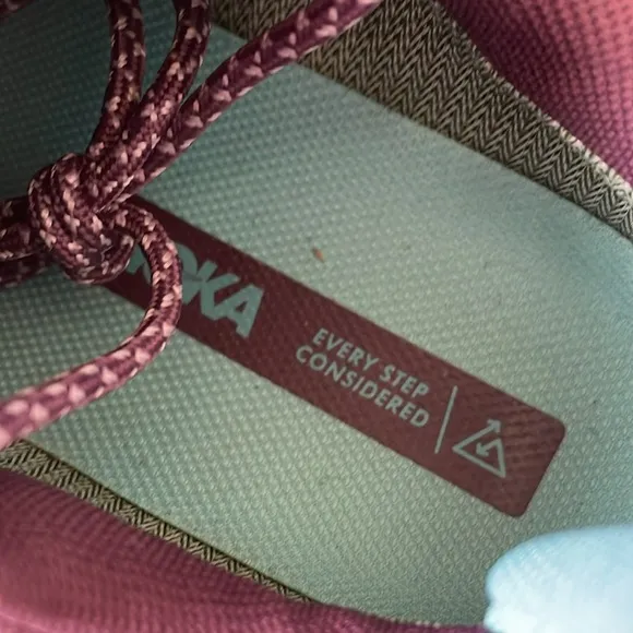 Hoka Anacapa Low GTX Women’s 8B Purple Vibram Hiking Shoes Outdoor Hoka One One
