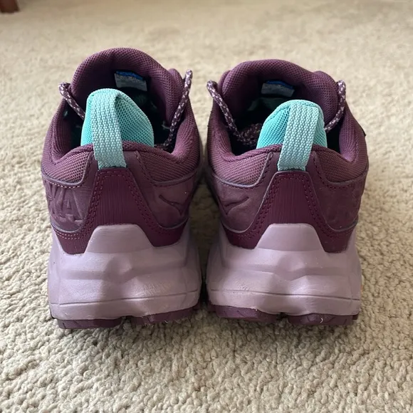 Hoka Anacapa Low GTX Women’s 8B Purple Vibram Hiking Shoes Outdoor Hoka One One