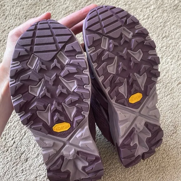 Hoka Anacapa Low GTX Women’s 8B Purple Vibram Hiking Shoes Outdoor Hoka One One