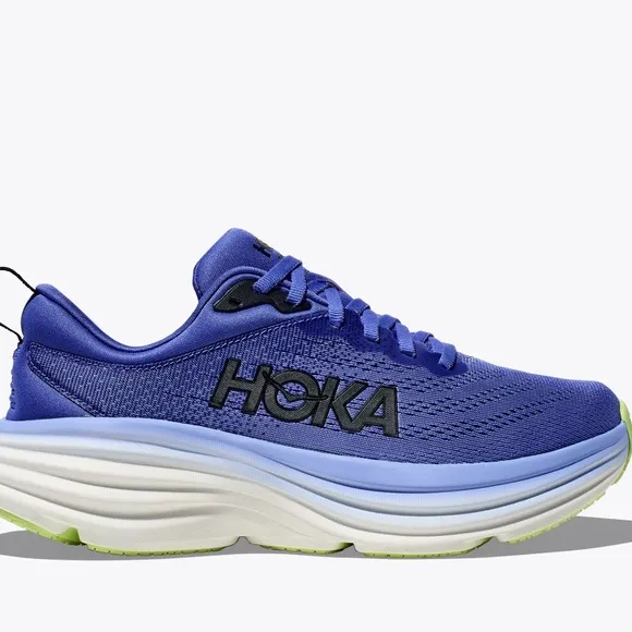 Hoka Bondi 8 Blue Running Shoes size 11B