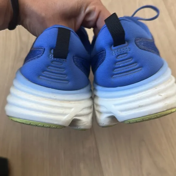 Hoka Bondi 8 Blue Running Shoes size 11B