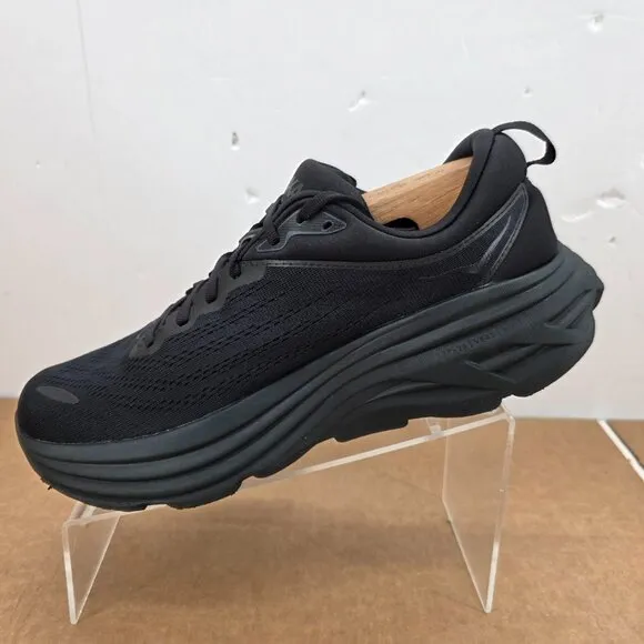 Hoka Bondi 8 Men's High Cushioned Durable Running  Marathon Shoes Sz 10