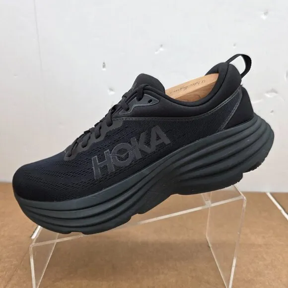Hoka Bondi 8 Men's High Cushioned Durable Running  Marathon Shoes Sz 10