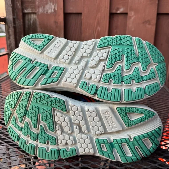 Hoka Bondi L embroidery suede shoes in men’s size 10 or women’s 11. comfortable