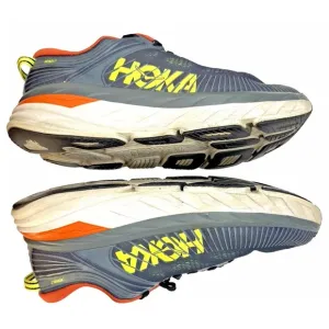 Hoka One One Bondi 7 Men Shoes Sz 9.5 Turbulence/Chili Running Sneaker Basketbal