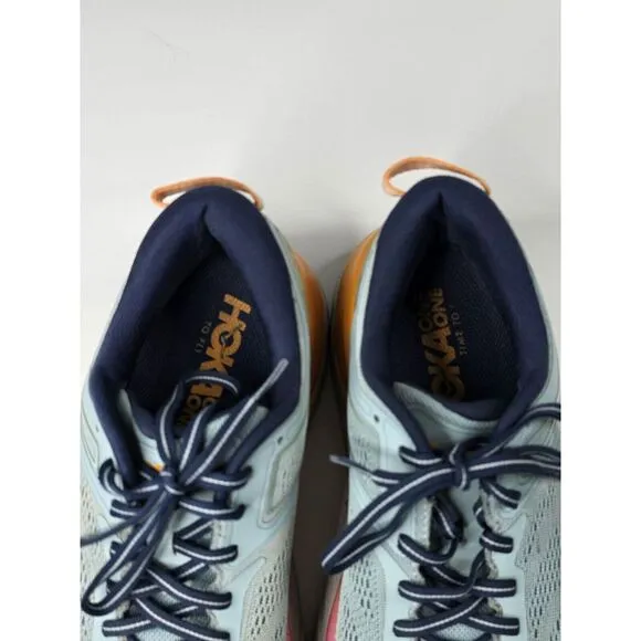 Hoka One One Bondi 7 Running Athletic Shoes Mesh Max Cushion Women Sz 9D Outdoor