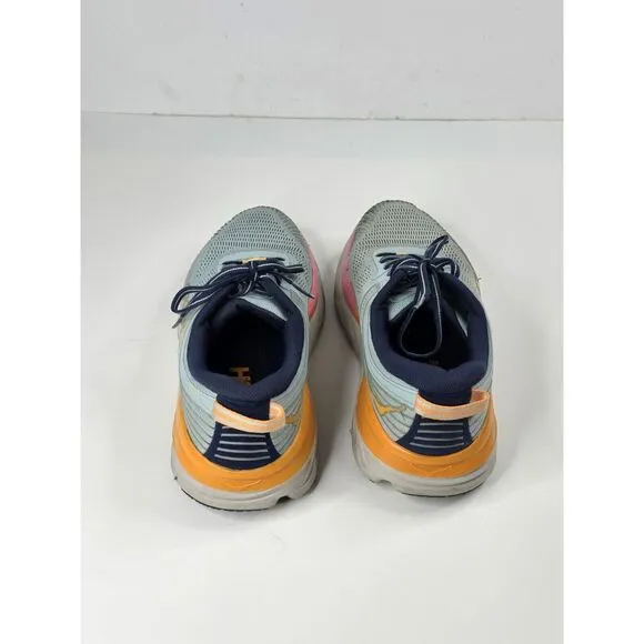 Hoka One One Bondi 7 Running Athletic Shoes Mesh Max Cushion Women Sz 9D Outdoor