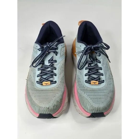 Hoka One One Bondi 7 Running Athletic Shoes Mesh Max Cushion Women Sz 9D Outdoor