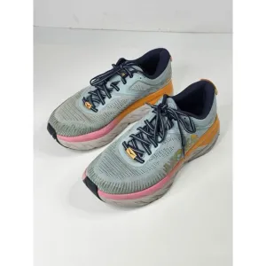 Hoka One One Bondi 7 Running Athletic Shoes Mesh Max Cushion Women Sz 9D Outdoor