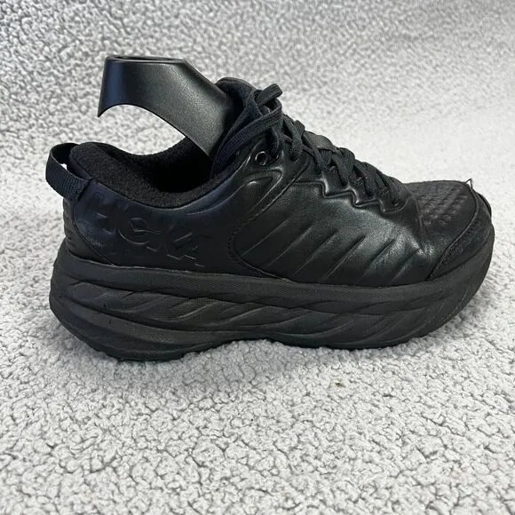Hoka One One Bondi 7 Running Shoes Mens 5.5  Womens 7 Black F27221L Workwear