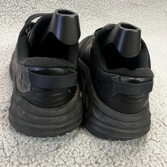 Hoka One One Bondi 7 Running Shoes Mens 5.5  Womens 7 Black F27221L Workwear