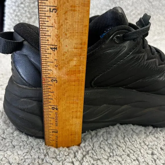 Hoka One One Bondi 7 Running Shoes Mens 5.5  Womens 7 Black F27221L Workwear