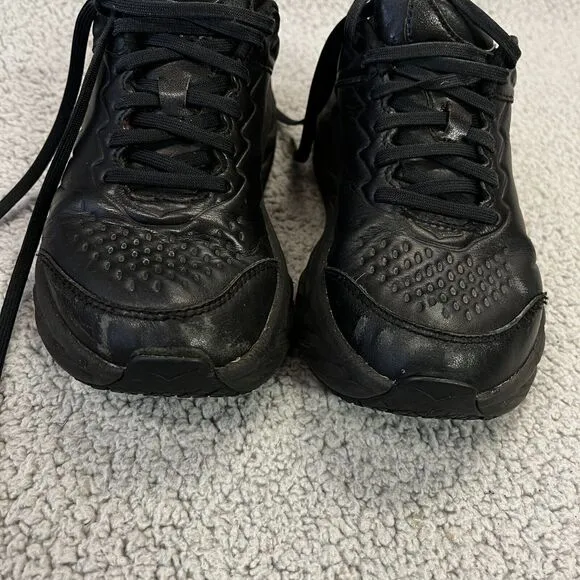 Hoka One One Bondi 7 Running Shoes Mens 5.5  Womens 7 Black F27221L Workwear