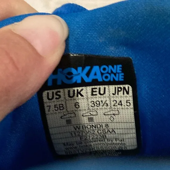 Hoka One One Bondi 8 Coastal Sky All Aboard (Women's) Size 7.5