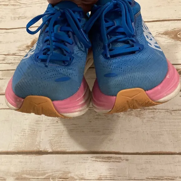 Hoka One One Bondi 8 Coastal Sky All Aboard (Women's) Size 7.5