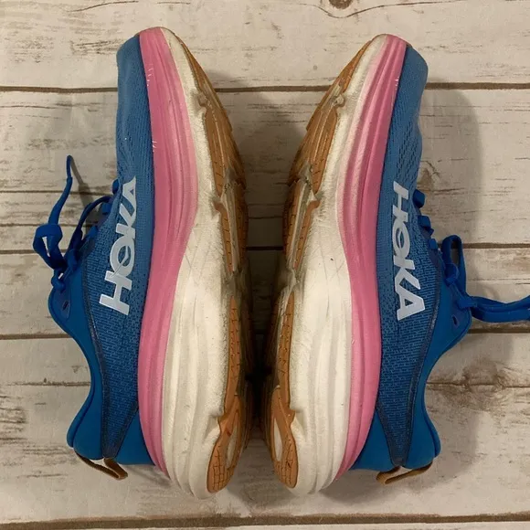 Hoka One One Bondi 8 Coastal Sky All Aboard (Women's) Size 7.5