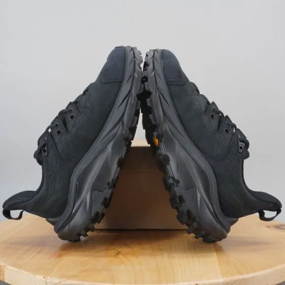 Hoka One One Kaha 2 GTX Low Womens Size 8 Shoes Boots Black Hiking Trail NEW