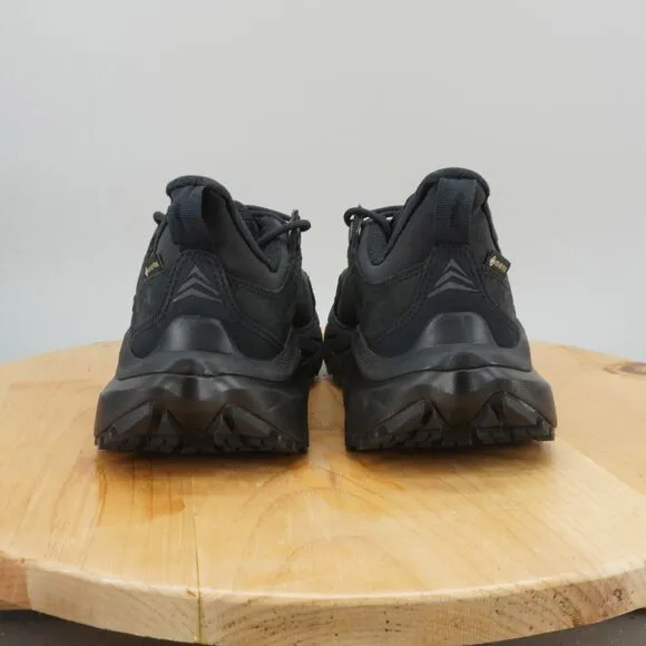 Hoka One One Kaha 2 GTX Low Womens Size 8 Shoes Boots Black Hiking Trail NEW