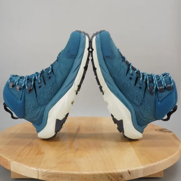 Hoka One One Kaha 2 GTX Mid Womens Size 8 Shoes Blue Coral Hiking Trail NEW