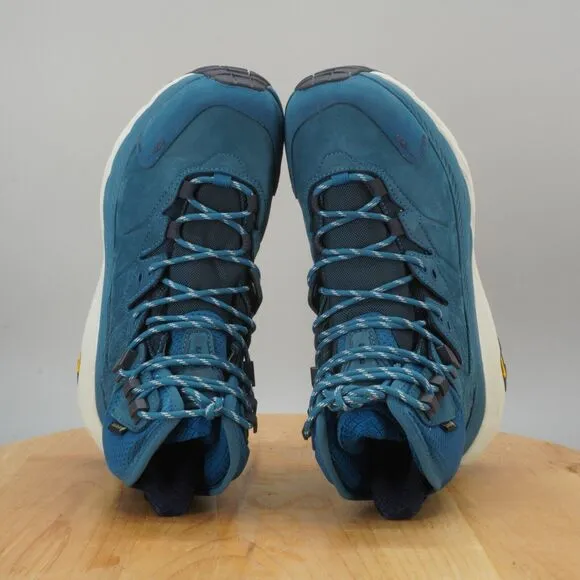 Hoka One One Kaha 2 GTX Mid Womens Size 8 Shoes Blue Coral Hiking Trail NEW