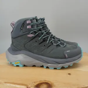 Hoka One One Kaha 2 GTX Mid Womens Size 8.5 Shoes Castlerock Hiking Trail NEW