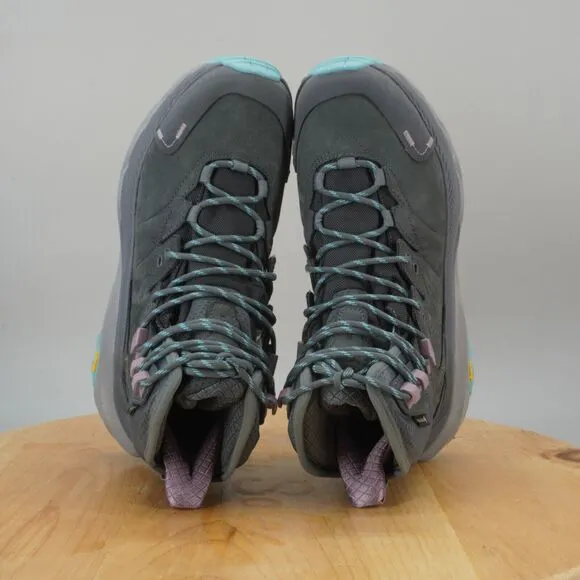 Hoka One One Kaha 2 GTX Mid Womens Size 8.5 Shoes Castlerock Hiking Trail NEW